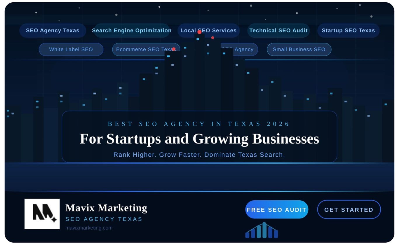 Best SEO Agency in Texas for Startups and Growing Businesses (2026)